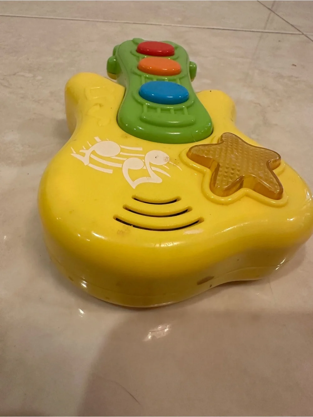 Baby Musical Guitar – First Instrument for Babies 6+ Months with Lights, Sounds.